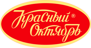 Логотип шоколадной фабрики «Красный Октябрь»